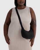 Baggu Small Nylon Crescent Bag - Black
