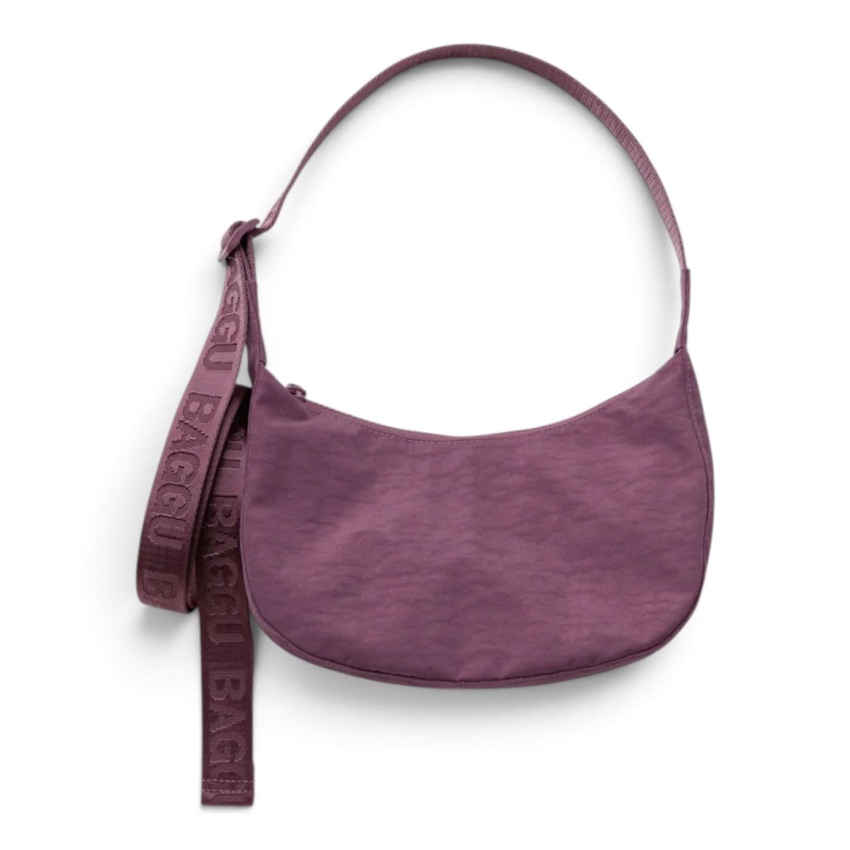 Baggu Small Nylon Crescent Bag - Wild Plum