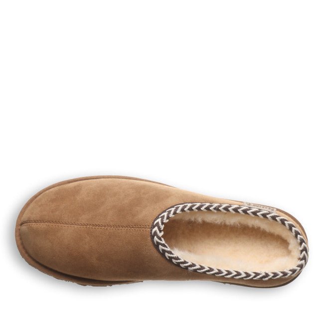 Bearpaw Men s Beau Genuine Shearling Slippers