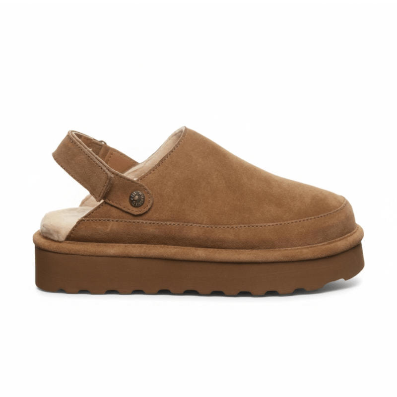 Bearpaw Women's Brooke Platform Clog - Hickory