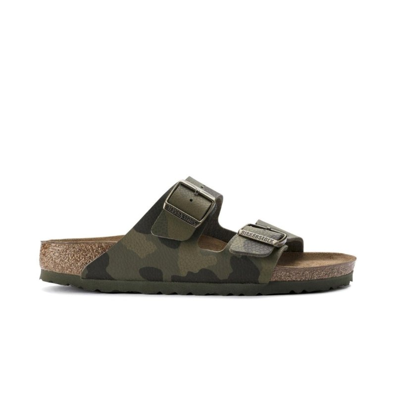 Birkenstock Arizona - Desert Soil Camouflage Green Birko - Flor