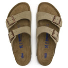 Birkenstock Arizona Soft Footbed - Taupe Suede