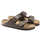 Birkenstock Arizona Two-Strap Sandals - Dark Brown Birko-Flor