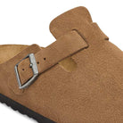 Birkenstock Boston Clog - Dark Tea Suede