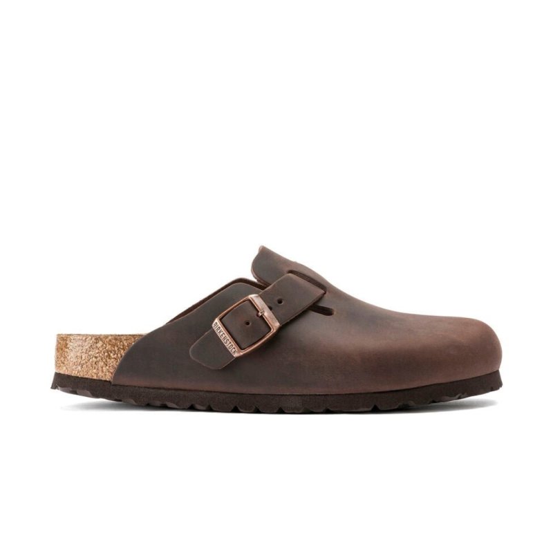 Birkenstock Boston - Habana Oiled Leather