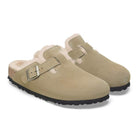 Seliga ShoesBirkenstock Boston Shearling - Taupe Suede