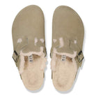 Seliga ShoesBirkenstock Boston Shearling - Taupe Suede