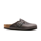 Birkenstock Boston Soft Footbed - Iron Oiled Leather