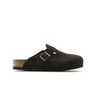 Birkenstock Boston Soft Footbed - Mocha Suede