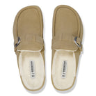 Birkenstock Buckley Shearling - Taupe Suede