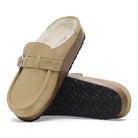 Birkenstock Buckley Shearling - Taupe Suede