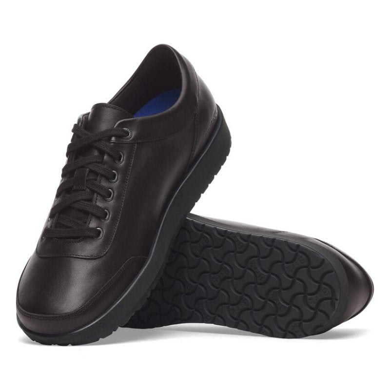 Birkenstock Honnef 365 Sneakers | Black Leather Comfort – Seliga Shoes