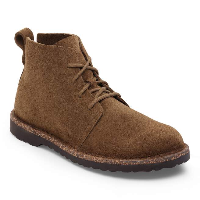 Birkenstock Uppsala Mid Lace‑Up Boot | Dark Tea Leather – Seliga Shoes