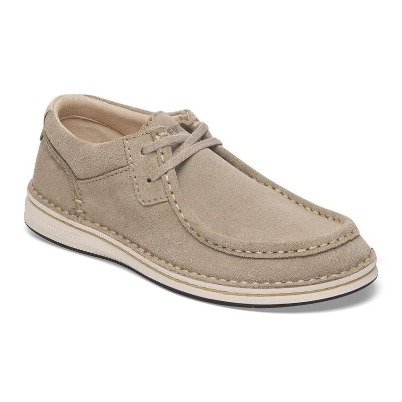 Birkenstock モカシン 37 （24cm）ベージュ Birkenstock Pasadena Lace‑Up Shoes | Taupe Suede Comfort – Seliga