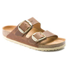 Birkenstock Women's Arizona Big Buckle Sandals - Cognac Leather