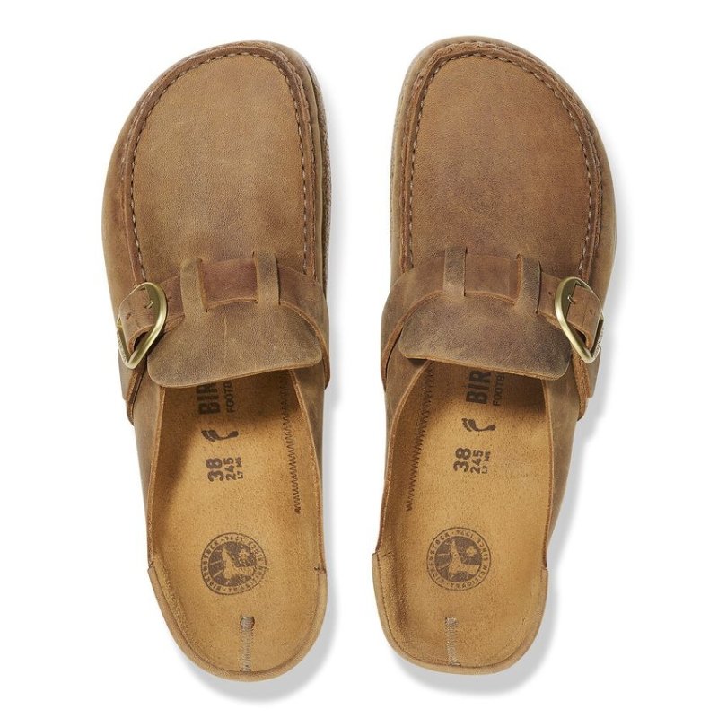 Seliga ShoesBirkenstock Women's Buckley - Cognac Oiled Leather