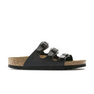 Birkenstock Women's Florida Soft Footbed Sandals - Black Birko - Flor