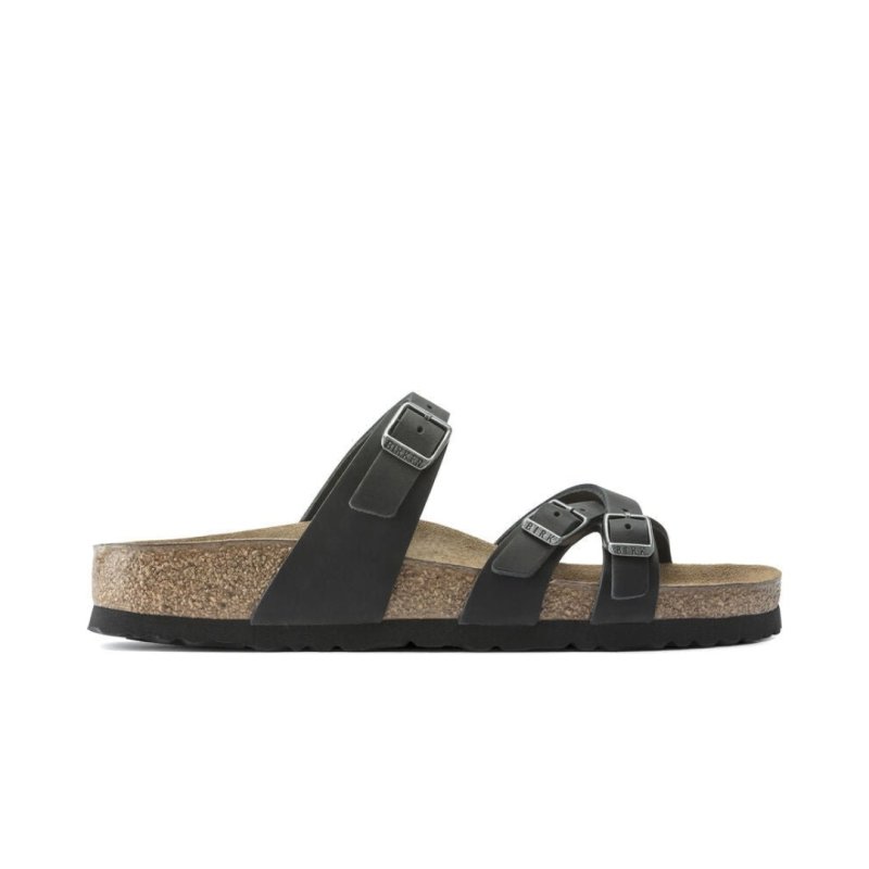 Birkenstock Women's Franca - Black Oiled Leather