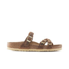 Birkenstock Women's Franca Braid - Cognac Oiled Leather