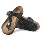 Birkenstock Women's Gizeh Sandals - Black Braid Leather