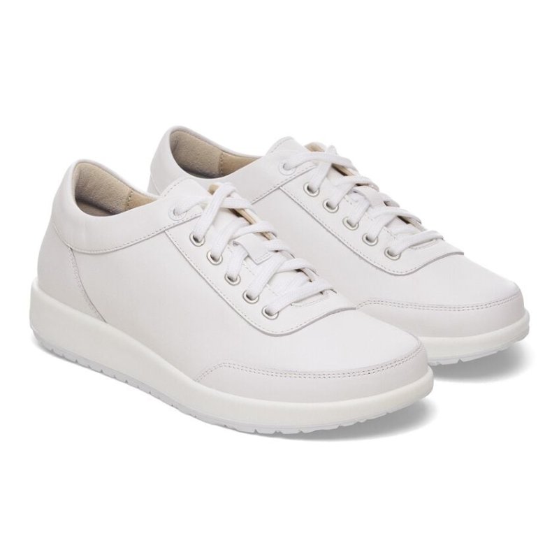 Birkenstock Honnef 365 Sneakers | Women's White Leather – Seliga Shoes