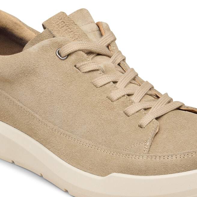 Birkenstock Women's Melbourne Sneakers - Taupe Suede