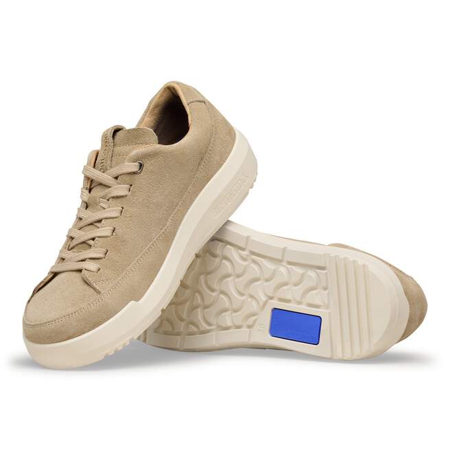 Birkenstock Women's Melbourne Sneakers - Taupe Suede