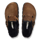 Seliga ShoesBirkenstock Women's Papillio Boston Chunky Shealing - Dark Tea/Black