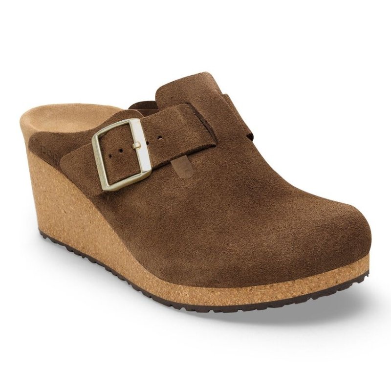 Birkenstock Women's Papillio Fanny - Dark Tea Suede