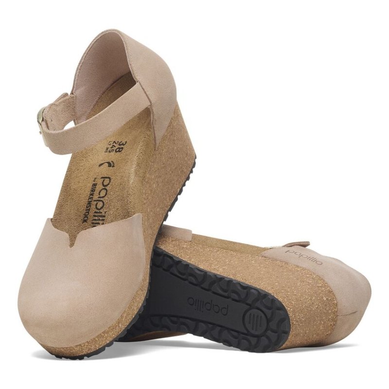 Seliga ShoesBirkenstock Women's Papillio Mary - Warm Sand Suede