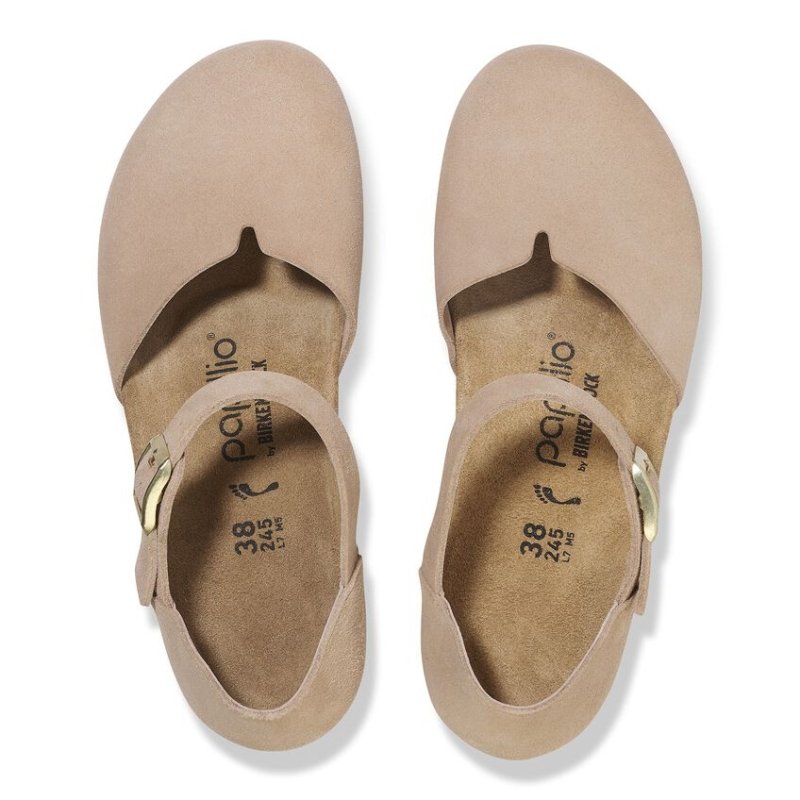 Seliga ShoesBirkenstock Women's Papillio Mary - Warm Sand Suede