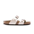 Birkenstock Women's Sydney - Graceful Pearl White Birko - Flor