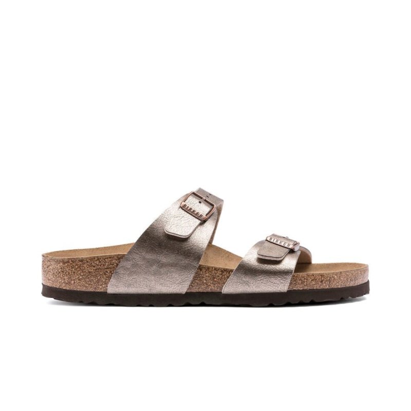 Birkenstock Women's Sydney - Graceful Taupe Birko - Flor