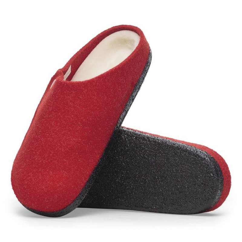 Birkenstock Women's Zermatt Shearling - Active Red