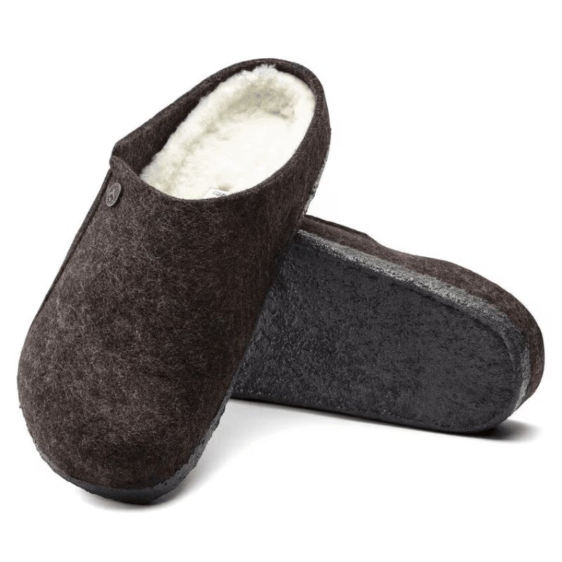 Birkenstock Zermatt Shearling Slippers | Mocha Cozy Comfort