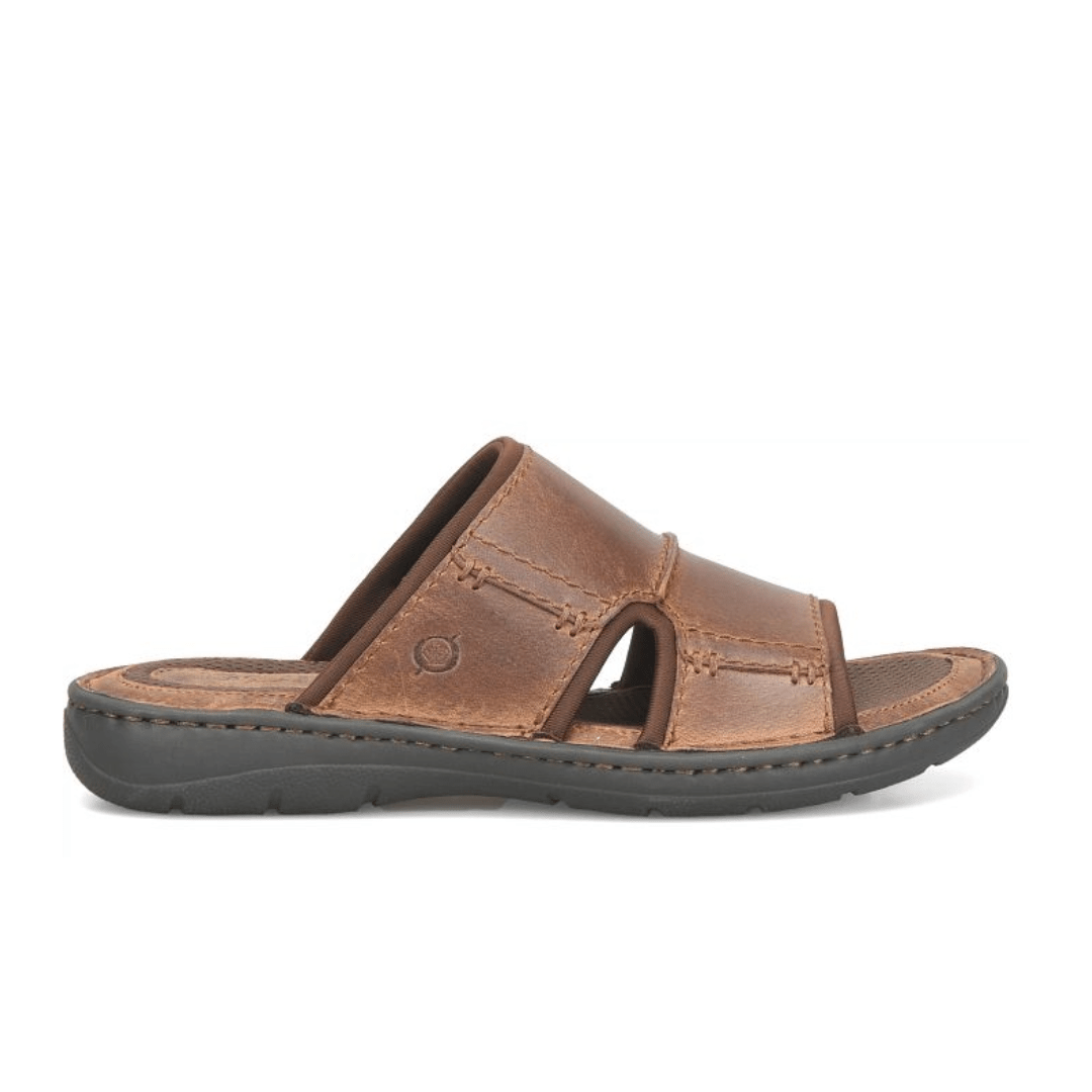 Born Men's Maldon Slide Sandal - Rust