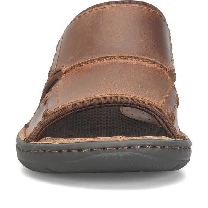 Born Men's Maldon Slide Sandal - Rust