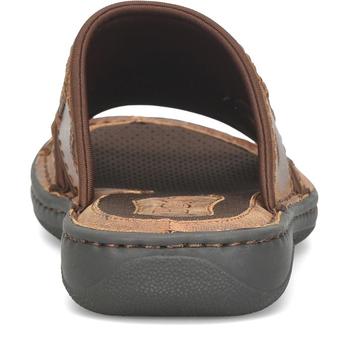 Born Men's Maldon Slide Sandal - Rust