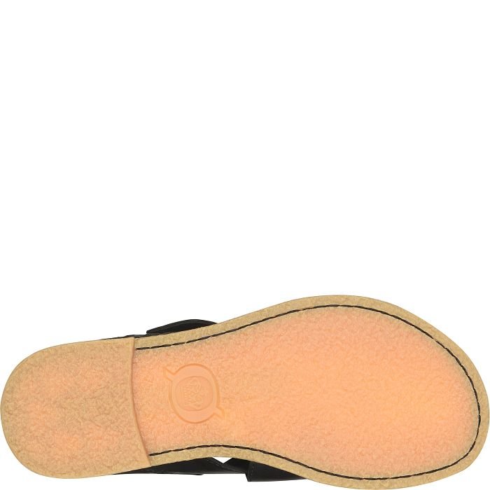 Born Women's Beebe Flat Sandal - Black