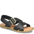 Born Women's Beebe Flat Sandal - Black