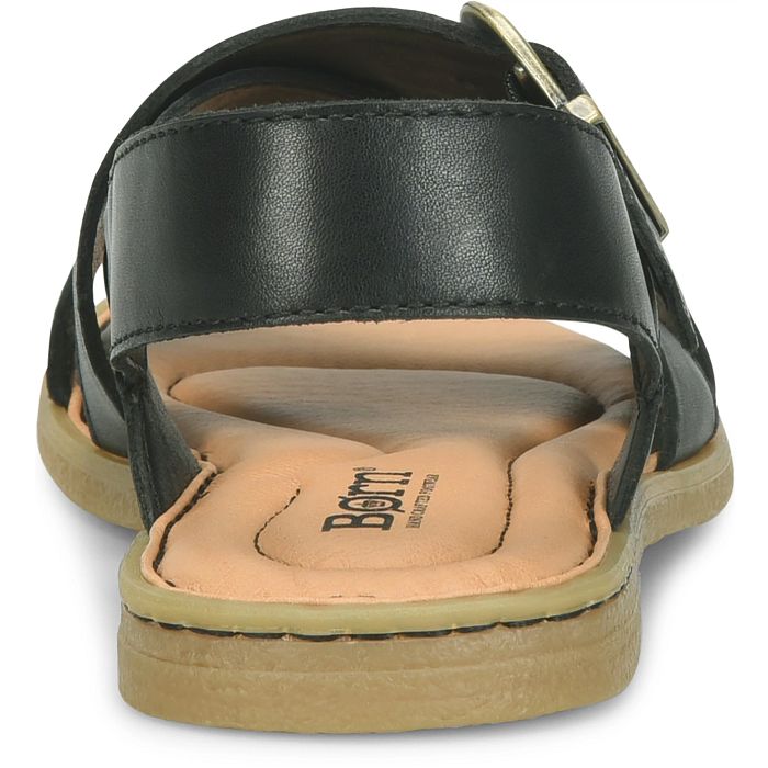 Born Women's Beebe Flat Sandal - Black