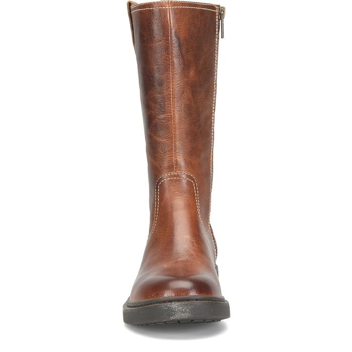 Born Women's Bradey Mid-Calf Boots - Tan Cognac