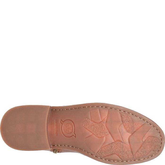 Born Women's Campbell Tall Boot - Tan (Brown) Full Grain Leather