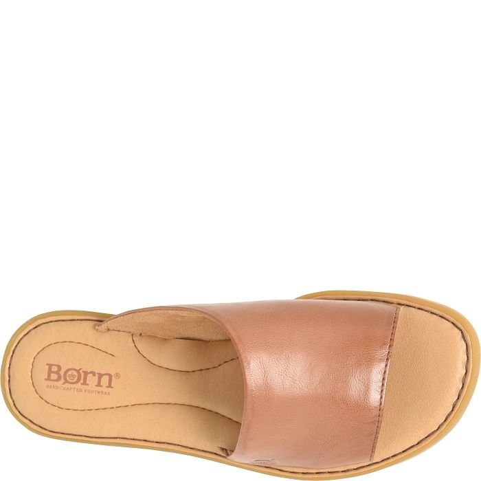 Born Women's Izabel Slide Sandal - Brown