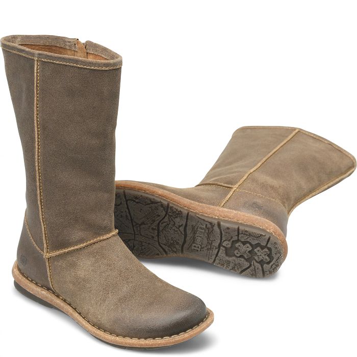 Born Women's Salee Mid-Calf Boots - Taupe Avola
