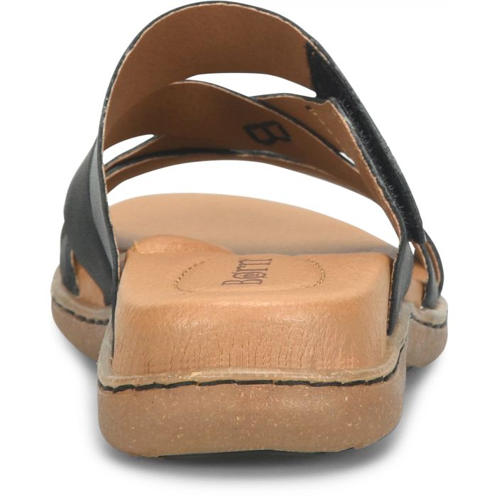 Born Women's Shawna Slide Sandal - Black