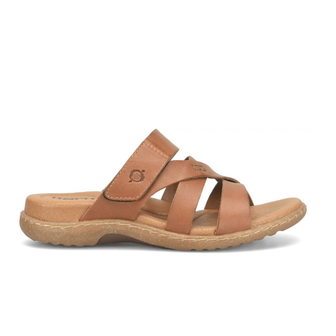 Born Women's Shawna Slide Sandal - Brown