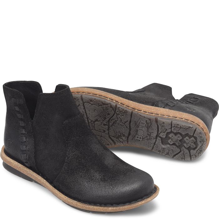 Born Women's Taj - Black Distressed