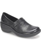 Born Women's Toby Duo Clog - Black Leather