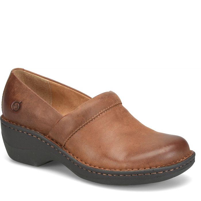 Born Women's Toby Duo Clog - Brown Terra